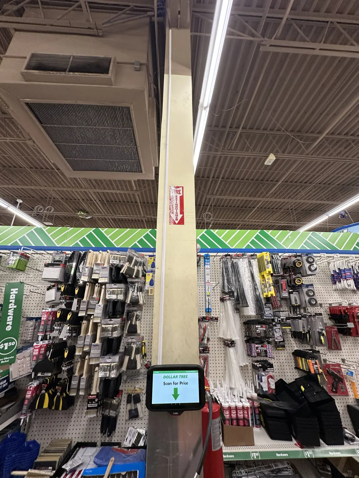 Open ceiling device installation and cable routing