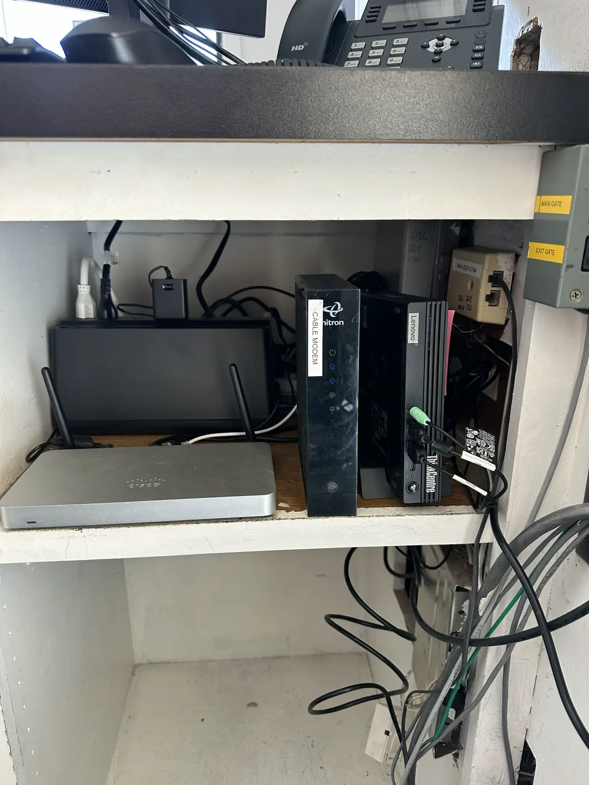 Infrastructure Before & After | Dearman Tech | Network Installations SC ...