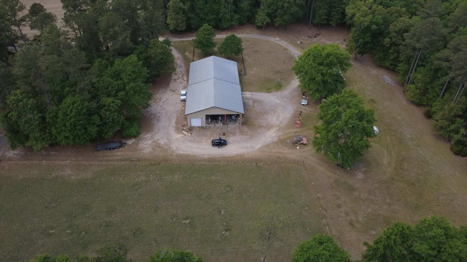 Aerial site context for infrastructure planning