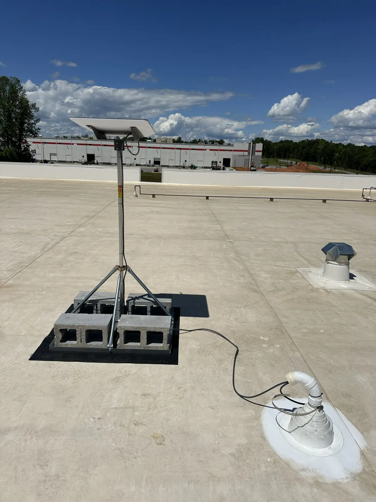 Roofline external connectivity hardware installation